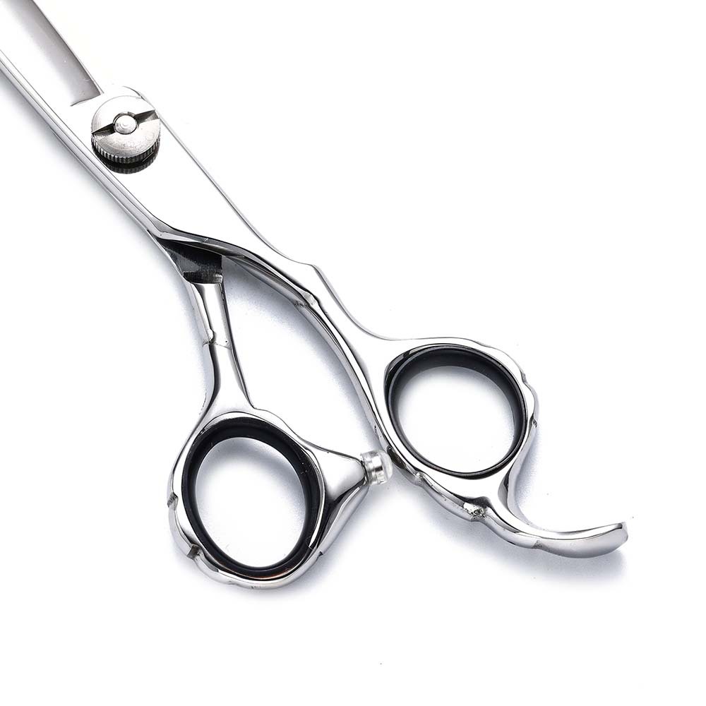 Ciseaux de coiffure professionnels courbes pour salon willow leaf_voghion.com