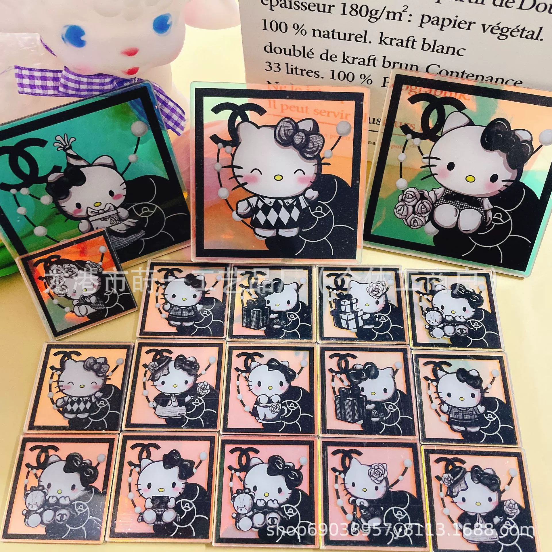 Xiaoxiangfeng Katie Sanrio Cross -border Ackli Film Handmade DIY Patch Wholesale Founded 48cm