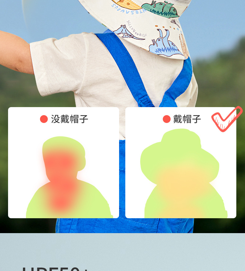 ベビーサンハット夏用選び方