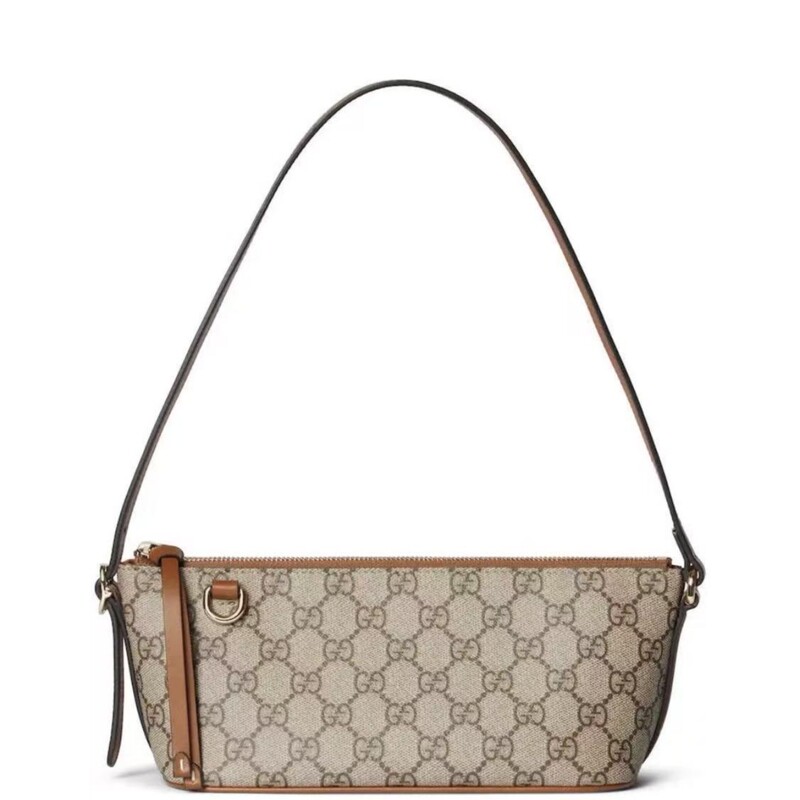 2024 New Ophidia Series Mini Hobo Women's Gg Satchel Shoulder Double g Armpit Bag Big-Name Luxury Goods