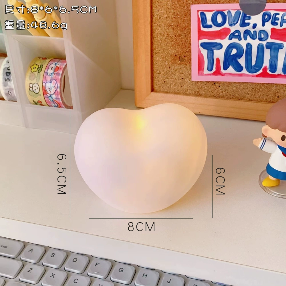 LED милый ночник для спальни, креативный светильник-фонарь для кровати, креативный подарок
