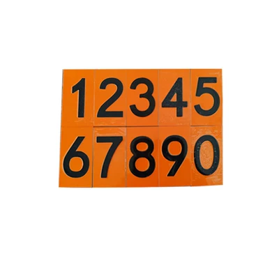 Steel Signboards, Movable Signs, Digital – Warning sign - 0-9-set-of-numbers