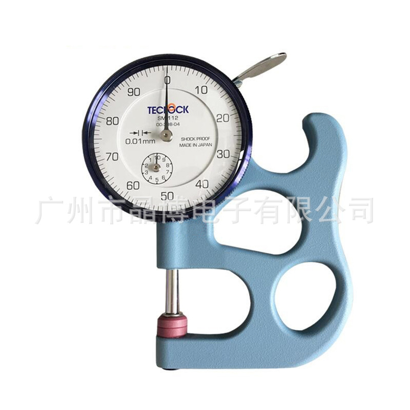 일본 TECLOCK DELE 두께 게이지 SM-112 SM-114 두께 게이지 원래