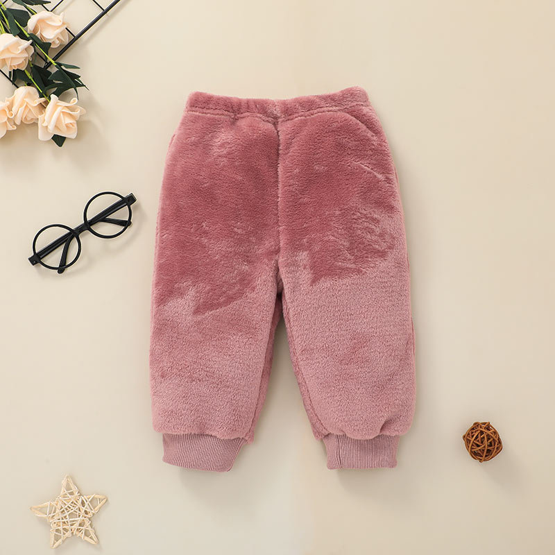 Baby Clothing 2021 Autumn And Winter Baby Sweater Suit Casual Children Clothing Pullover Two-piece Suit display picture 4