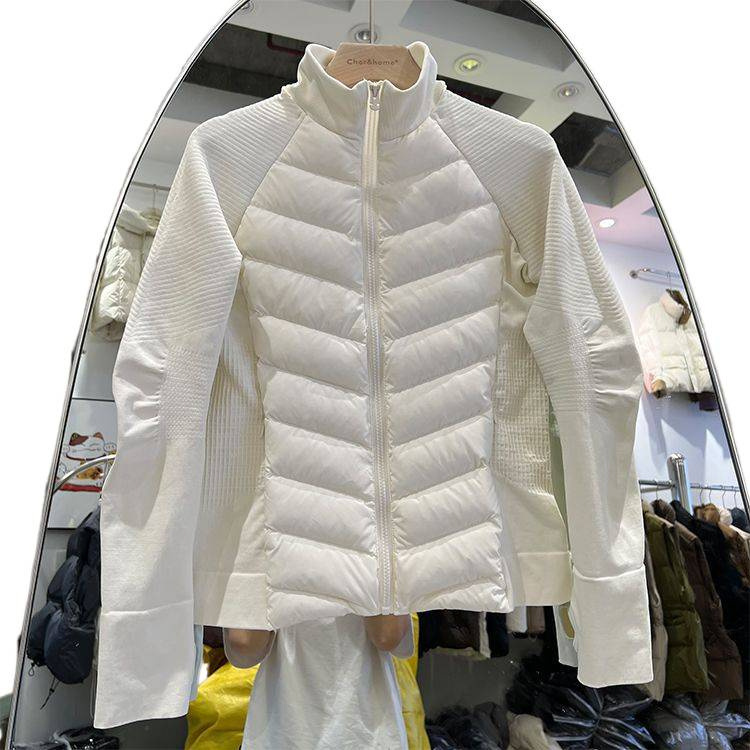 ChicShe Sports Yoga Down Jacket Women Skiing Running Hiking Autumn Winter Lightweight Fitness Inner Layer Windproof Warm Coat_voghion.com
