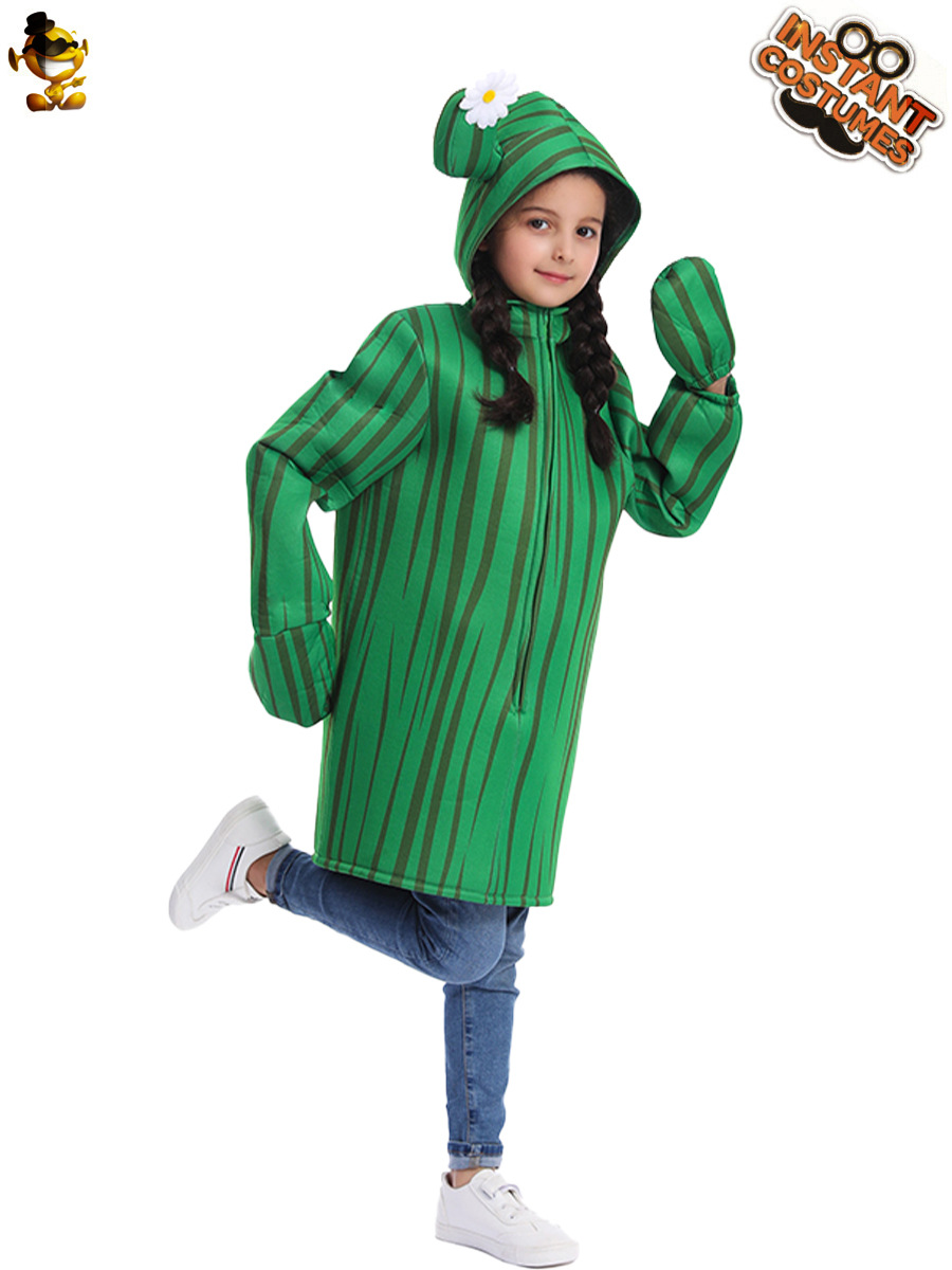 Traje de los niños divertido cactus mono fiesta carnaval Cosplay juego traje 61 traje de la etapa creativa