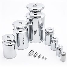 M1级标准砝码校准20g-5kg天平秤校称码钢镀铬电子配重块单个