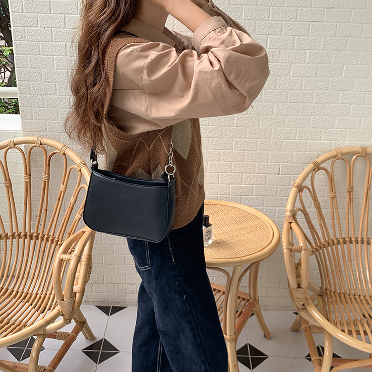 New niche design with high-end underarm stick bag, street PU single shoulder handbag, women's trend_voghion.com