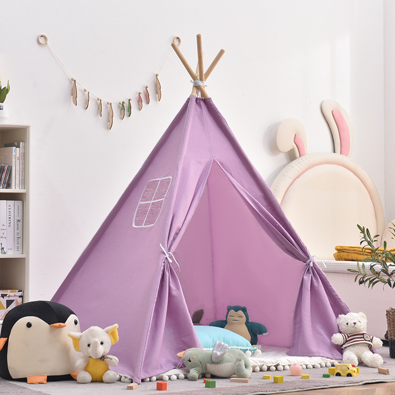 Tienda india para niños, casa de juegos interior para niños y niñas, pícnic al aire libre, salida, casa pequeña, sombrilla, tienda pequeña