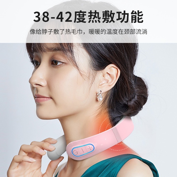 頚椎マッサージ器頚部マッサージ器電動頚椎肩首器パルスマッサージ数次教師の日誕生日プレゼント|undefined