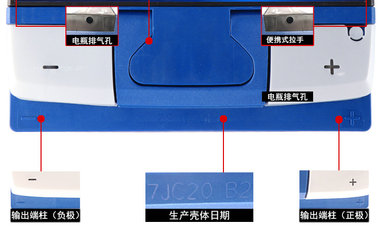 Valta 80D26 Battery Is Suitable for Old Models of Feng/Tian Camry Camry Crown Reiz Car Battery in Stock