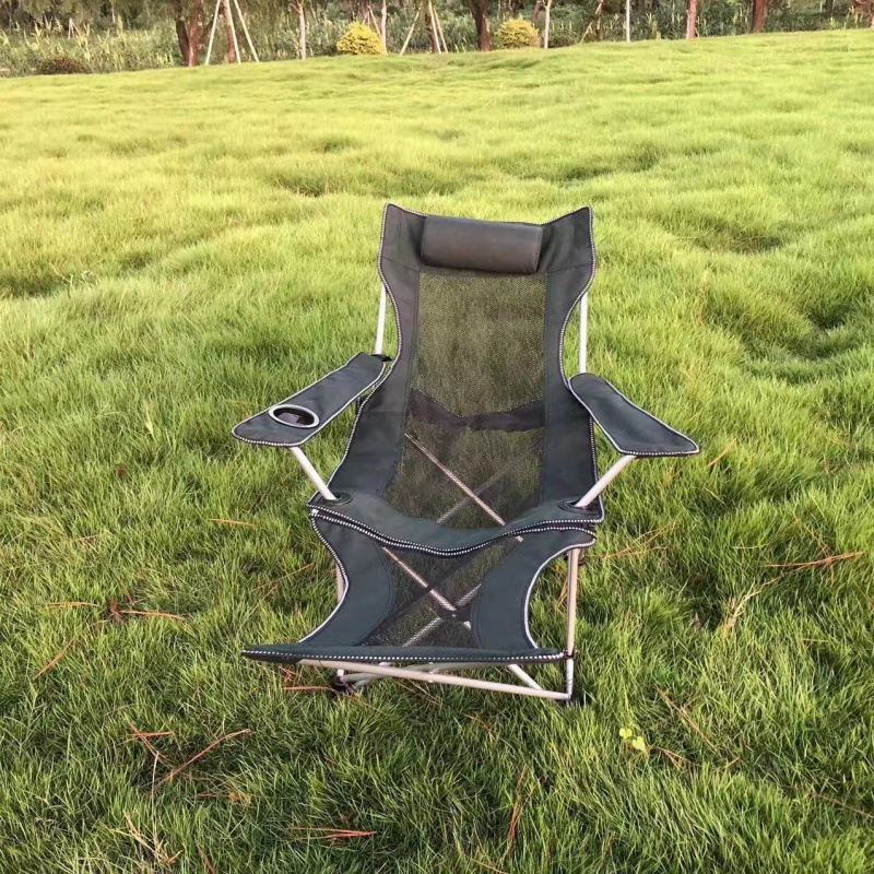 Silla de coche sillón reclinable de doble propósito silla portátil silla de playa oficina de pesca campamento almuerzo plegable al aire libre