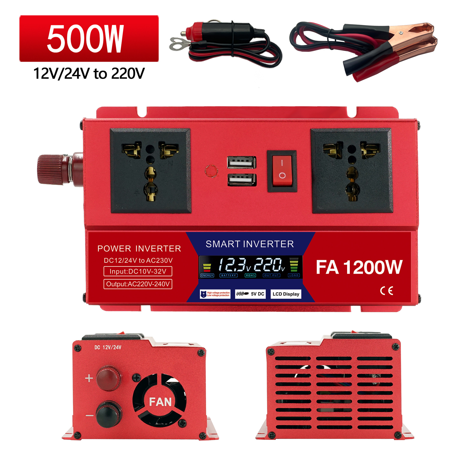 DC12V/24V 500W/1200W