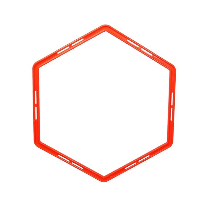 버클을 가진 두꺼운 50cm 육각형 오렌지