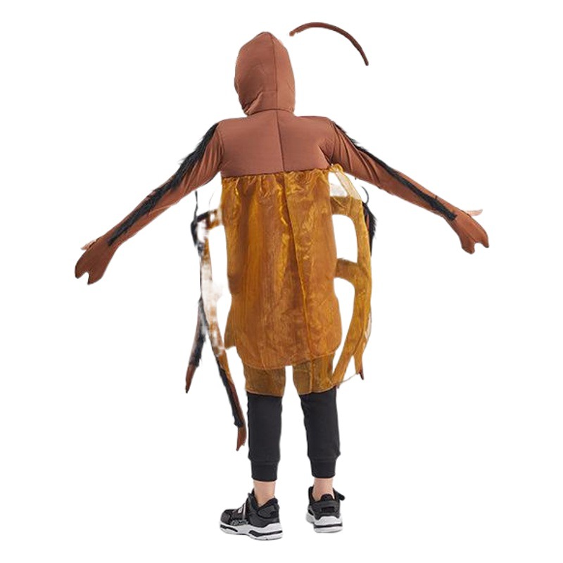 FUENTE fabricantes transfronterizos suministro de ropa de juego divertido para niños joven cucaracha jumpsuit campus actividad ropa