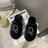 Demi-season keep warm slippers indoor platform for beloved, footwear, soft sole