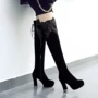 冬季外贸大码女士过膝靴