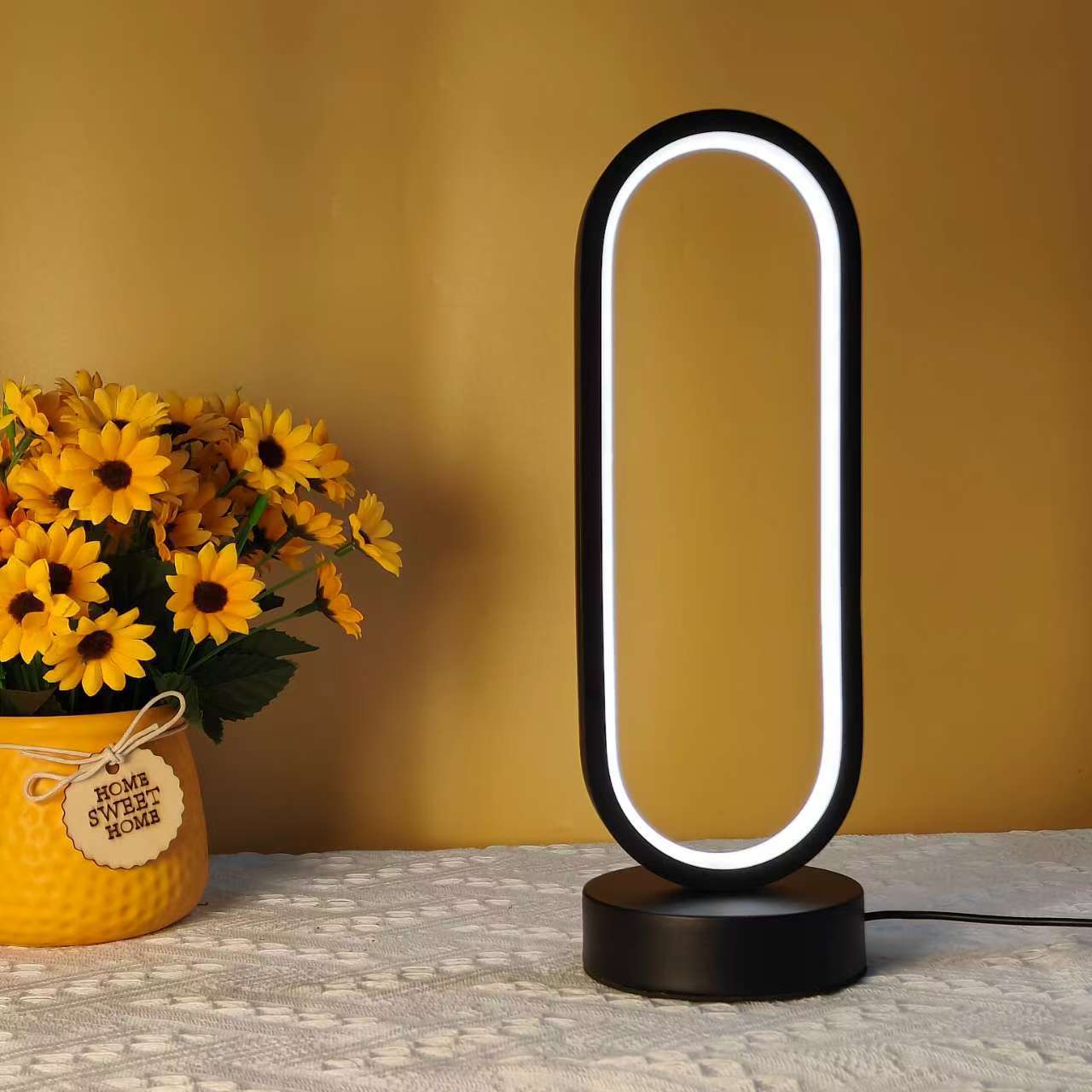 블랙 알루미늄 아트 링