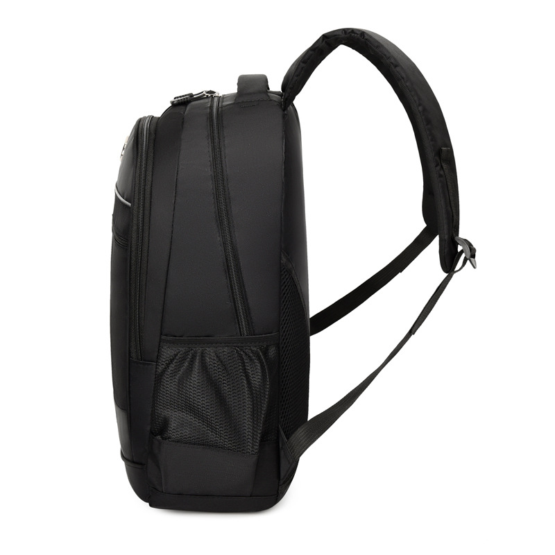 Bolso de computadora de negocios simple casual para hombres, mochila de viaje al aire libre de gran capacidad, mochila de moda para estudiantes de secundaria