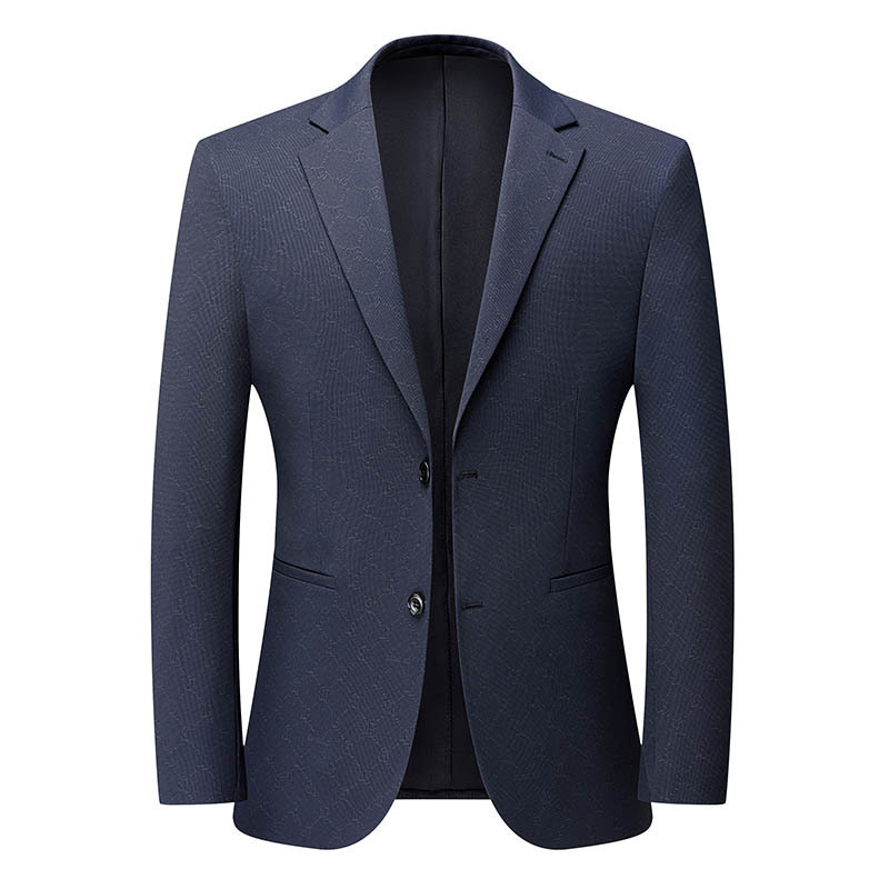 Autumn Men's Suits, Business Casual, Commuter Fashion, Printed Single-Breasted Trendy Slim-Fit Suit Jackets, Special Offer