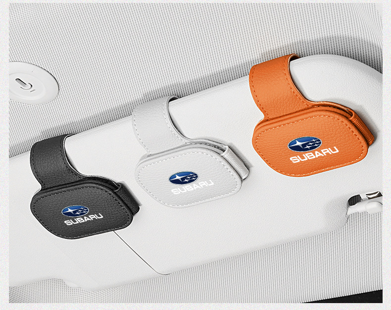 Suitable for Subaru Xv Legacy Forester Outback Car Glasses Clip Multi-Function Sun Visor Bill Card Holder