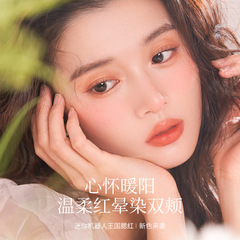 DeDeWife Robot Kingdom Monochrome Blush Palette, Silk-Smooth Fine Pink, Dewy Mist Finish, Stays in Place, Does Not Fly Ash