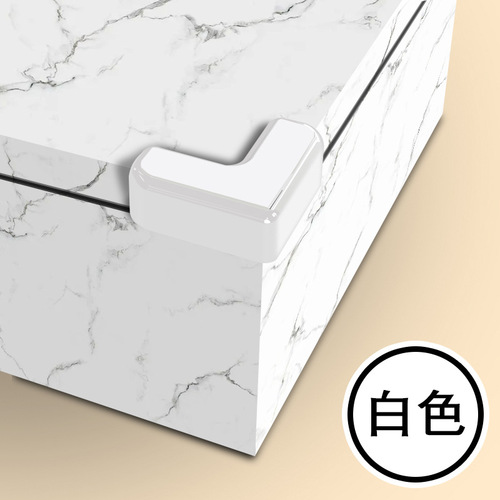 Baby and Children's Corner Guard Edge Protector, Straight Angle Anti-Collision Safety Protection Cover, Glass Coffee Table Corner Edge Guard, Soft Silicone Edge Band