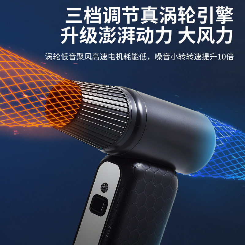 跨境静音无刷电机风扇手持暴力风扇高速涡轮长续航便携随身小风扇|undefined