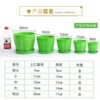 Resin petal pot wholesale color pumpkin -type green plant meat imitation porcelain basin plastic succulent potting large discount