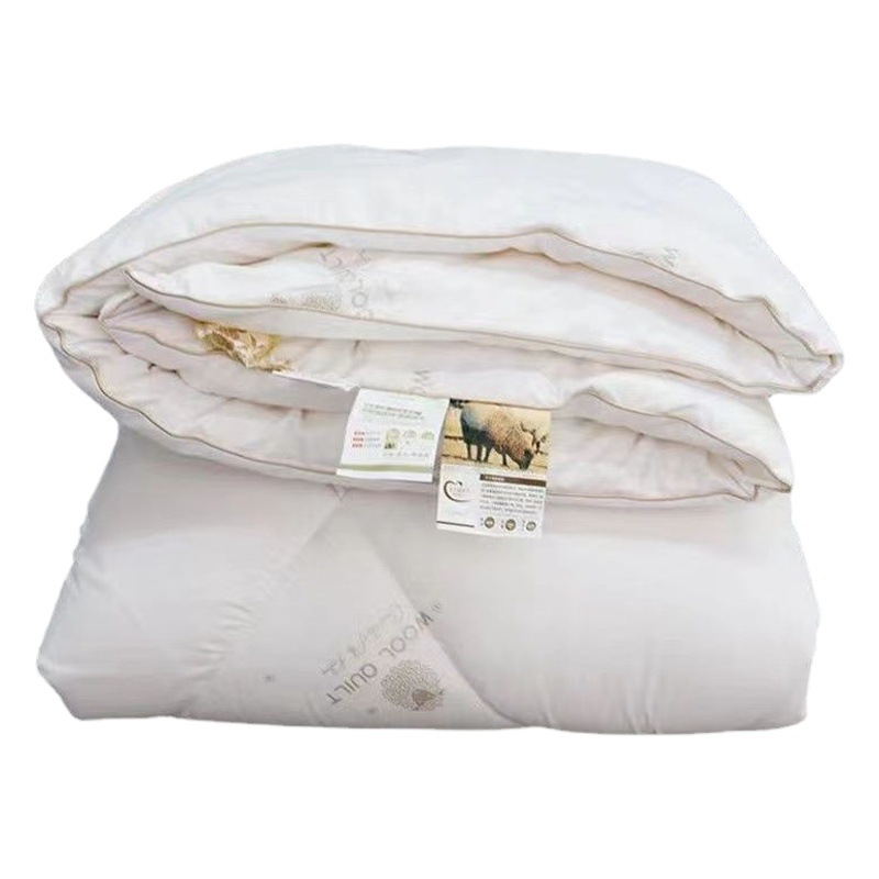 Australian wool quilt 100 pure wool quilt core Spring and Autumn thick warm winter quilt single and double student gift wholesale quilt
