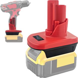 Suitable for conversion of MAK Makita DW Dewei MIL Mivochi 18V battery to Mivochi 12V machine adapter