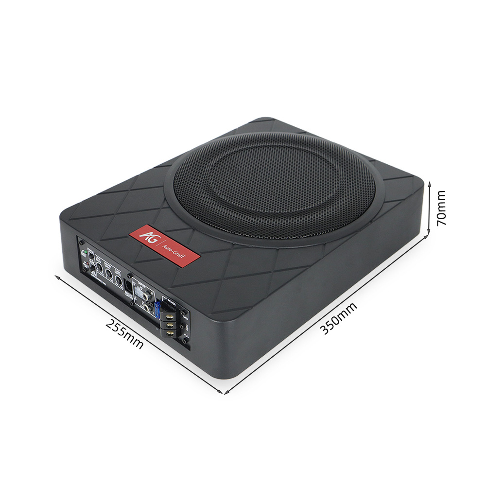 Factory Special Price Ultra-Thin Speaker 10inch Aluminum Alloy Ultra-Thin Car Audio 12V Car Mini Speaker Subwoofer