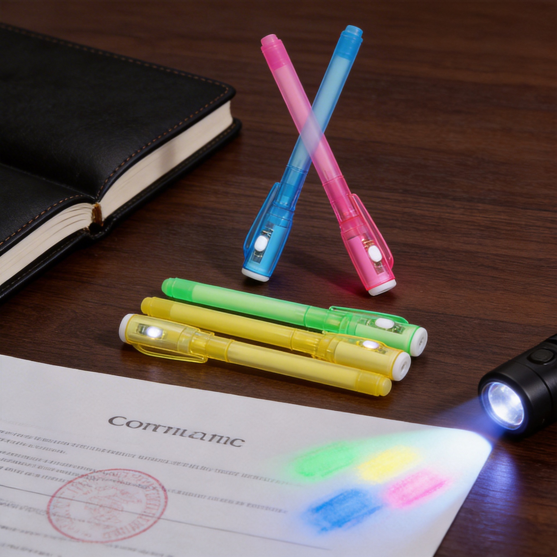 Oily waterproof UV invisible anti -hydaton UV marking pen secret pen…