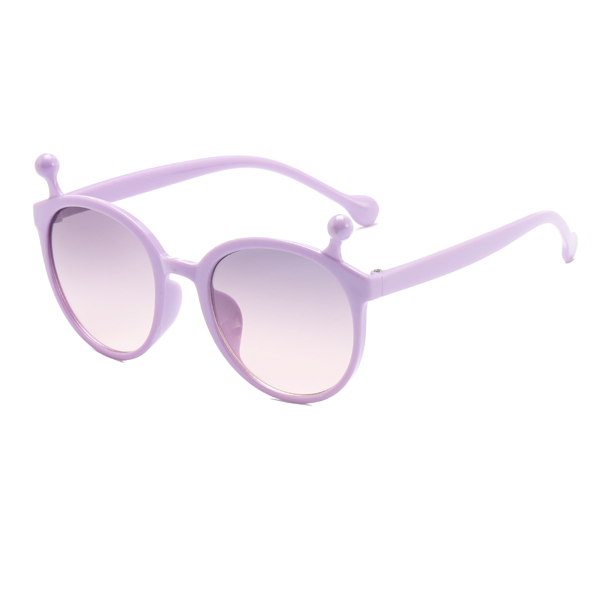 2022 nuevo marco redondo gafas de sol retro moda Caracol gafas de sol de los niños moda personalizada gafas de sol 61044