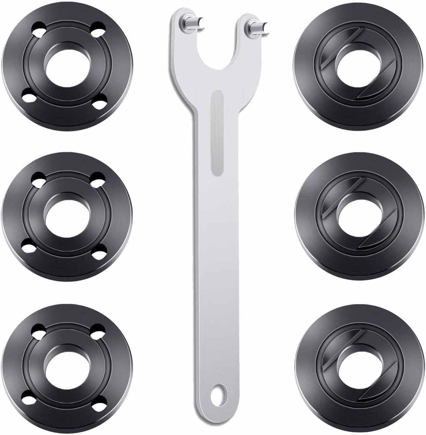 Wrench + 3 sets of pressure plates (293g)