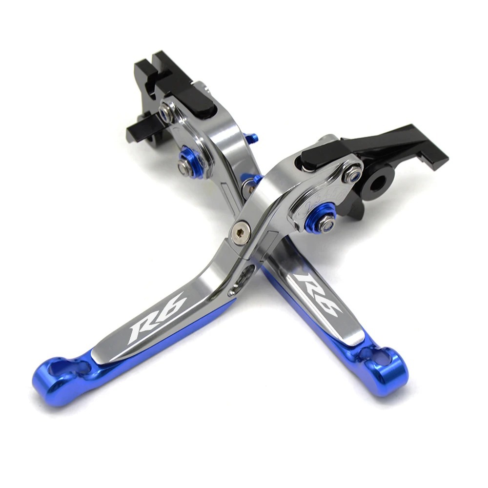 Suitable for Yzf-R6 R6 R6S Motorcycle Cnc Telescopic Foldableing Brake Clutch Handle Lever Horn