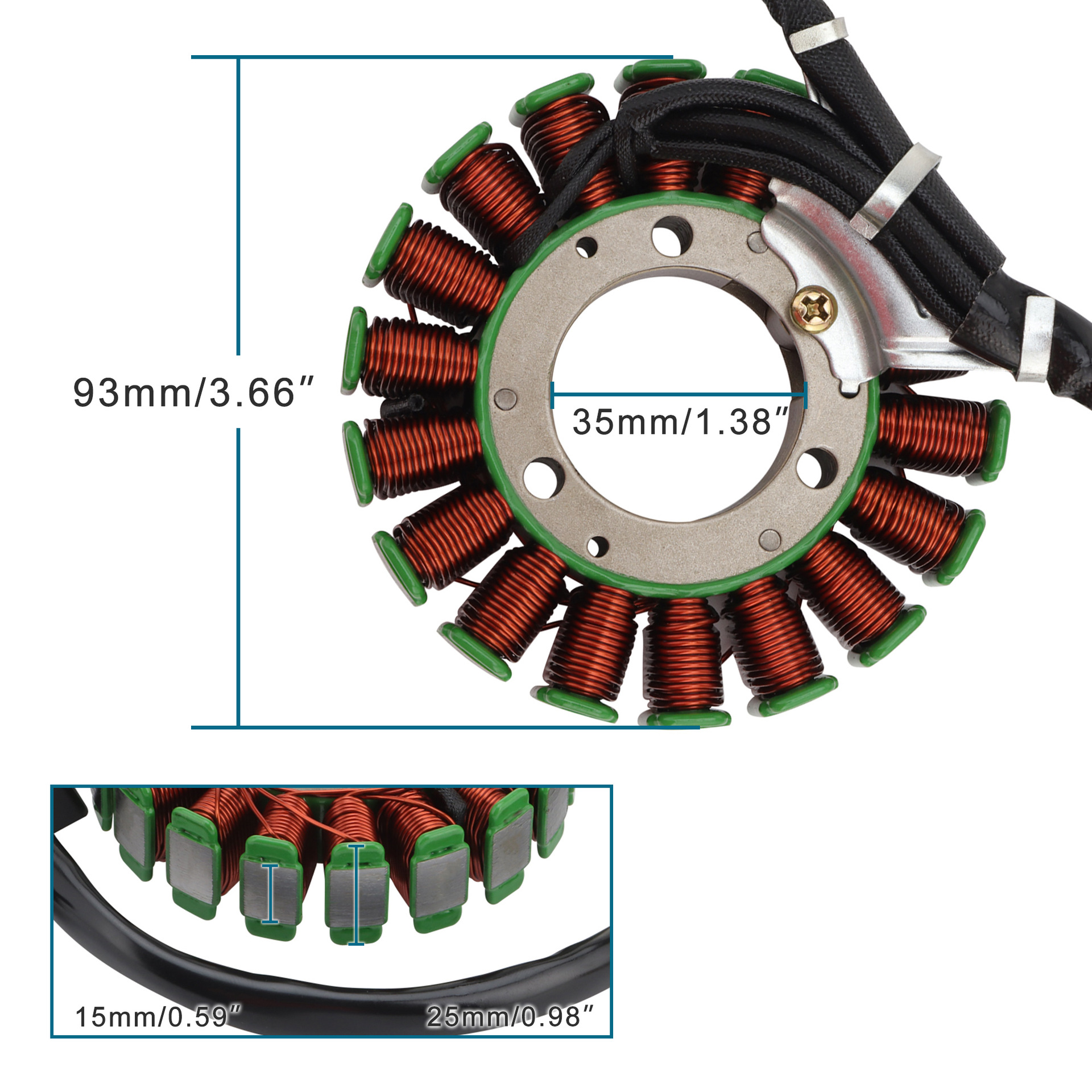 Motorcycle Stator Coil Suitable for Gz150 Gz 150 Magneto Ignition Coil