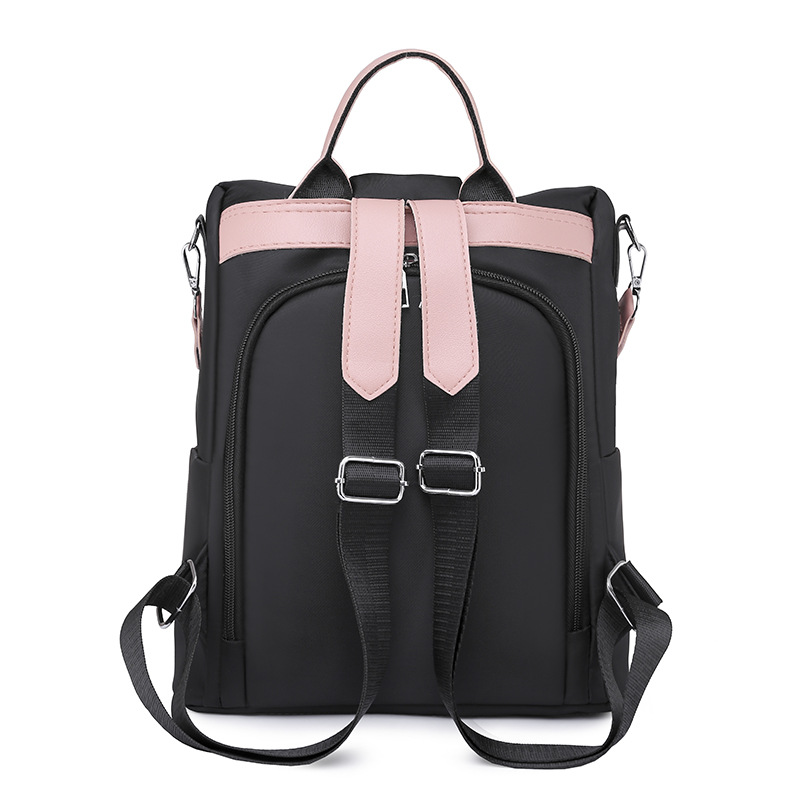 Mochila antirrobo para mujer 2024 nueva moda coreana multifuncional tela Oxford mochila de viaje de doble uso mochila escolar al por mayor
