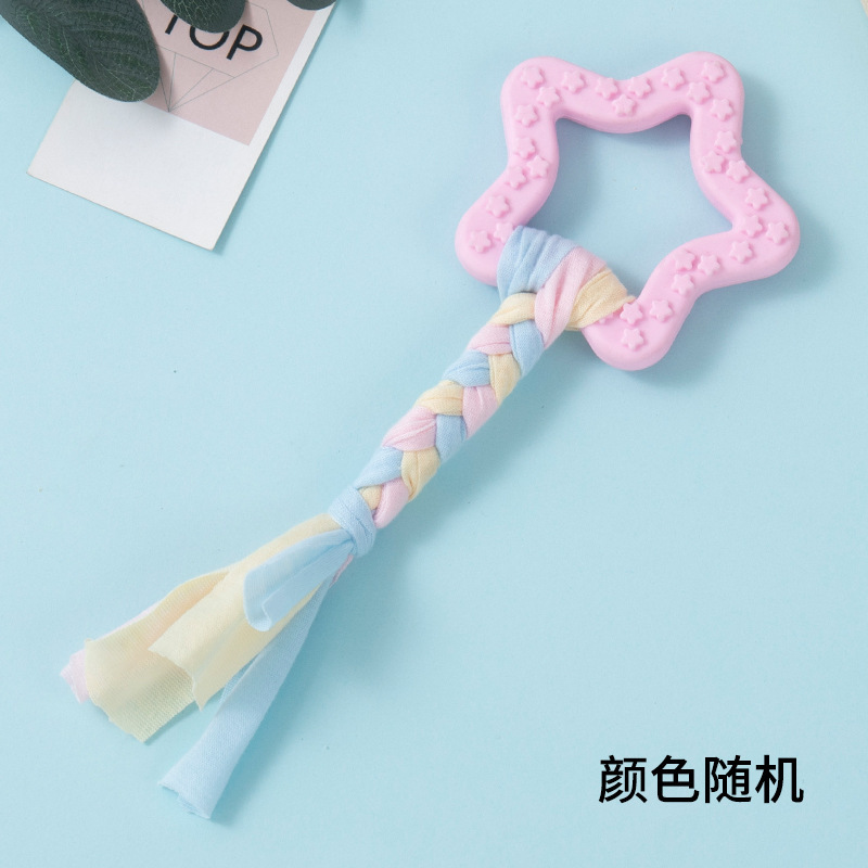 狗狗玩具耐咬磨牙棒中大型犬咬胶球小狗泰迪柯基宠物解闷玩具|undefined