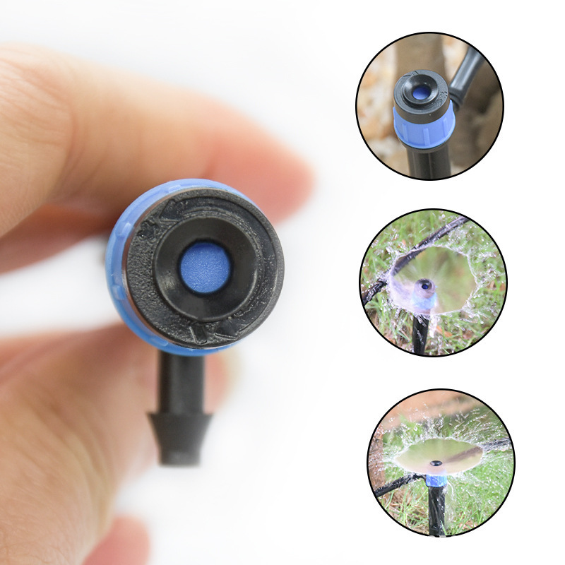 13cm Spring-Loaded Ground Sprinkler Head 360-Degree Full-Circle Scattering Garden Fruit Tree Potted Plant Irrigation Set for Home Gardening 4