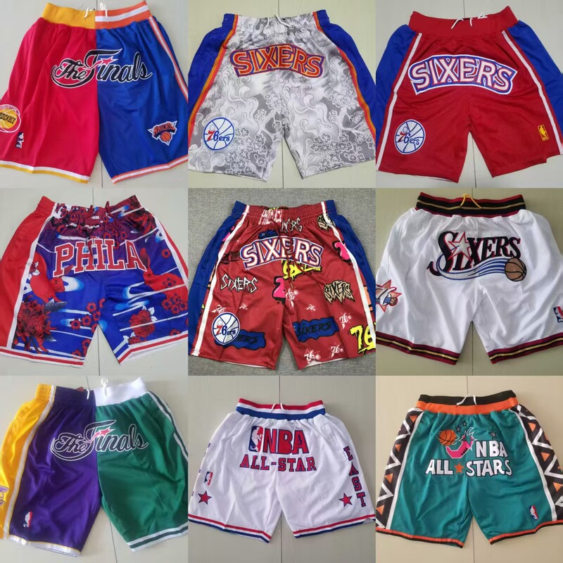 Retro Basketball Pants Shorts Sports