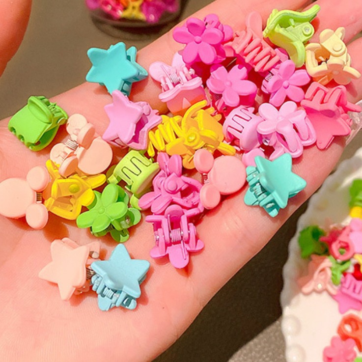 Mixed color cross-border bangs small hairpin cute all-match side clip broken hair clip hairpin Japanese and Korean headdress hair accessories