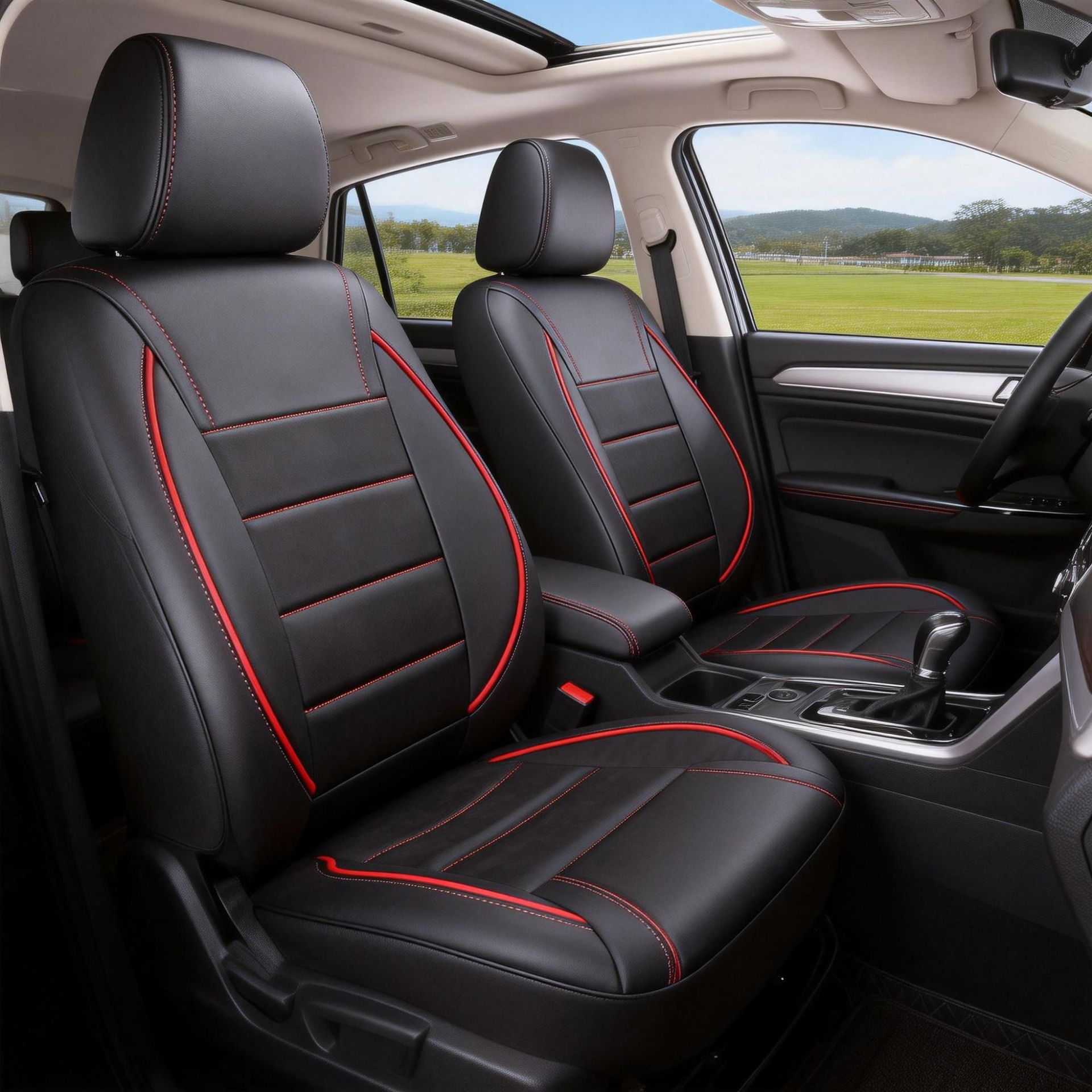 Cross-border foreign trade European and Russian Temu best-selling leather car seat covers, breathable, dustproof, comfortable