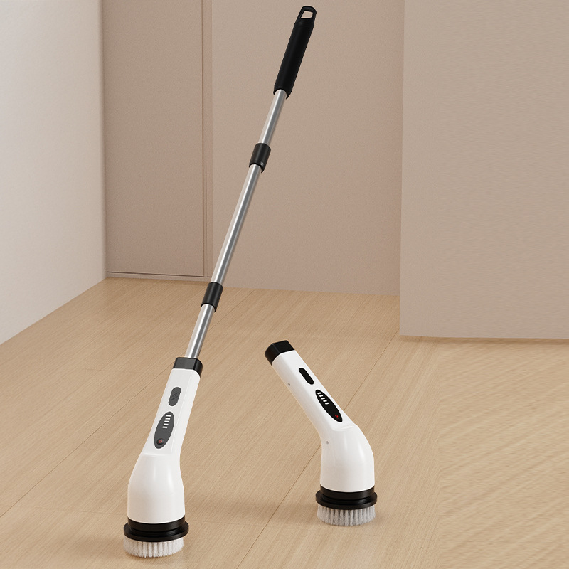 Cepillo de Limpieza Eléctrico Inalámbrico Recargable Multifuncional para Cocina, Baño y Autos