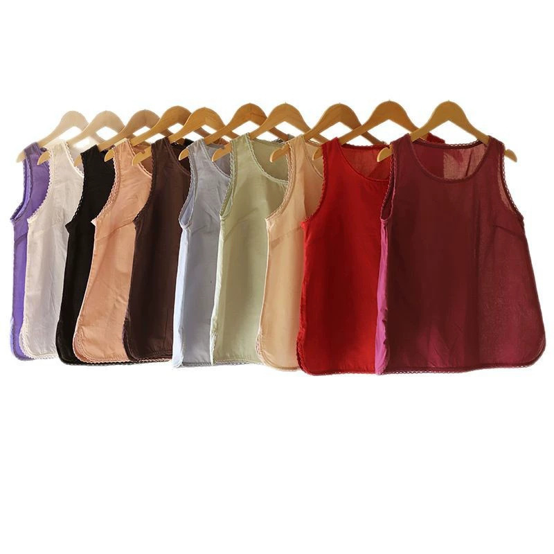 Women's Vest 2025 Summer New Color-block Lace Loose Round Neck Vest Lace Sleeveless Straight Multi-color Women's Vest 2025 Summer New Color-block Lace Loose Round Neck Vest Lace Sleeveless Straight Multi-color