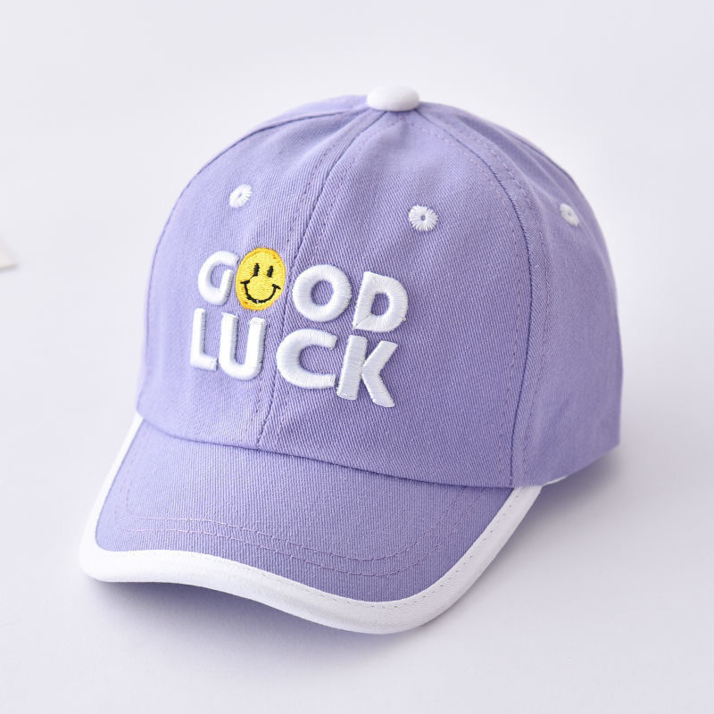 Purple tape, baseball cap