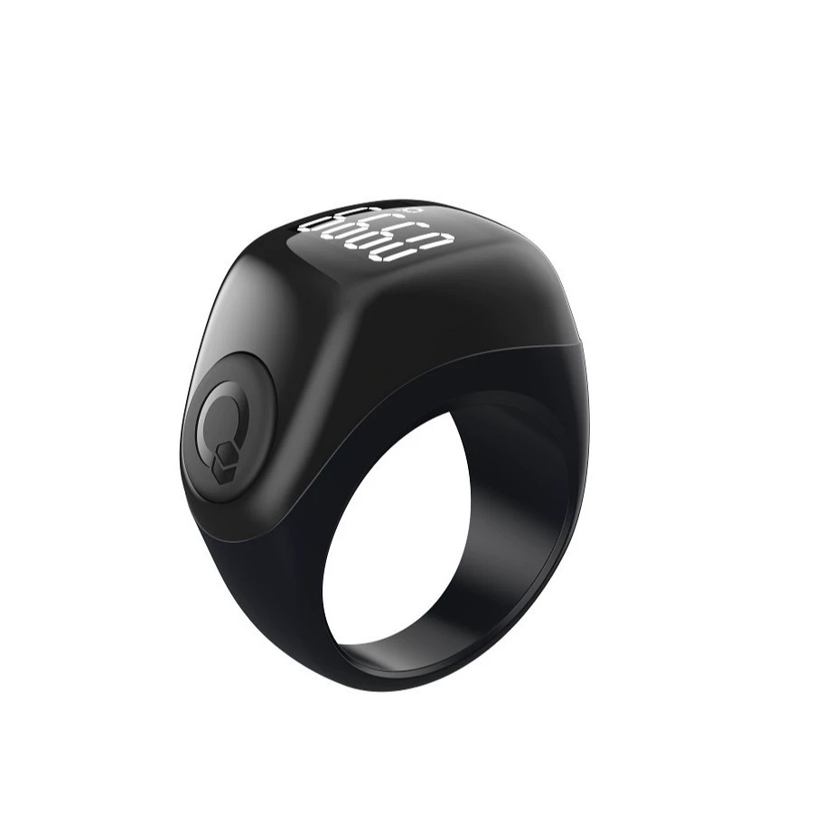Черное кольцо f03 с тремя сменными держателями, сломанный код, экран дисплея, умный Bluetooth-счетчик колец