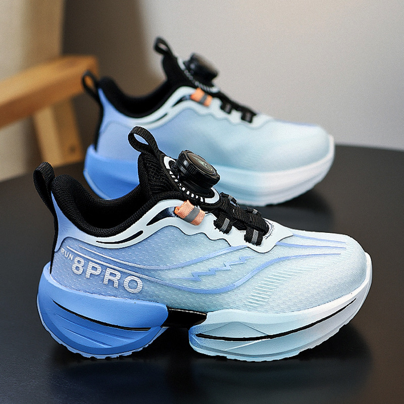 Zapatos para niños, niñas 2025 nuevos zapatos deportivos para niños de primavera Red Rabbit 8por, zapatos de baloncesto para correr de malla para niños grandes, niñas