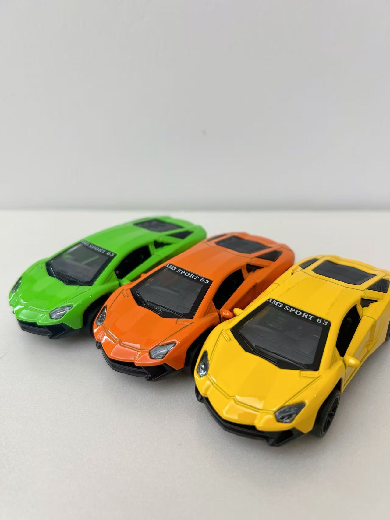 Mercedes-Benz GTR Porsche Lamborghini McLaren modelo de automóvil de aleación simulación de carreras adornos colecciones de regalos de automóviles