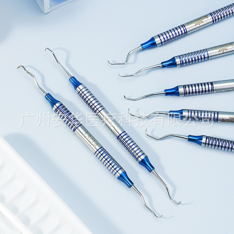 Amazon raspador de mano acero inoxidable subgingival herramienta oral tartar dental calculiador